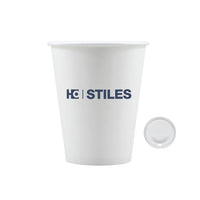 Domed Lids for Paper Cups - Set of 50 - 8oz or 10oz